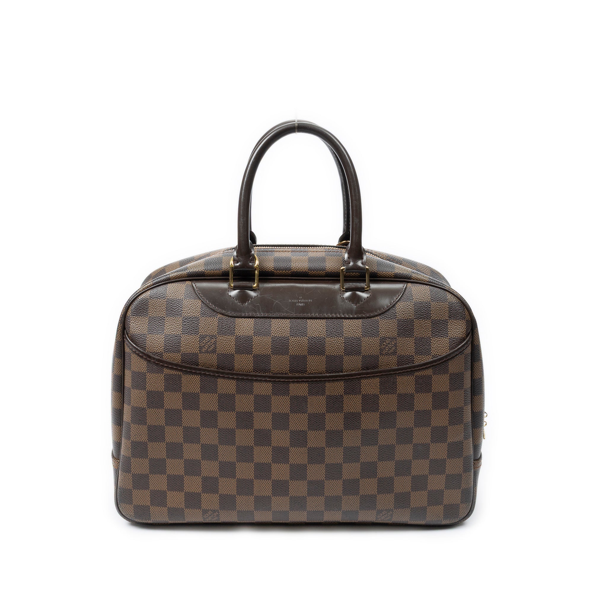 Handbag Deauville Brown Damier Ebene