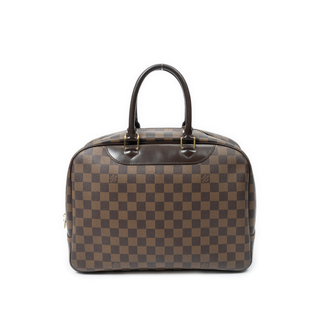 Handbag Deauville Brown Damier Ebene