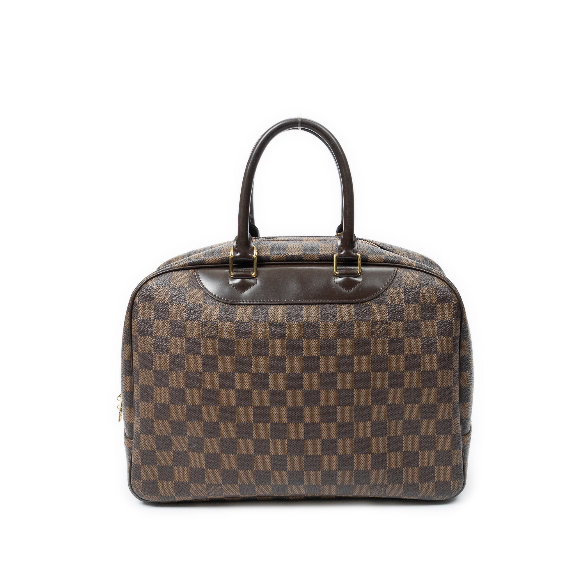 Handbag Deauville Brown Damier Ebene