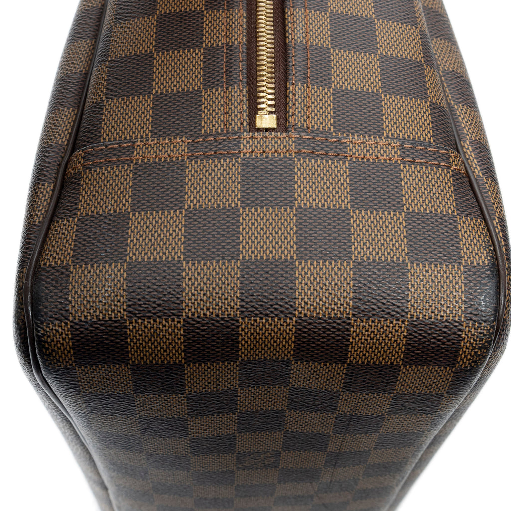 Handbag Deauville Brown Damier Ebene