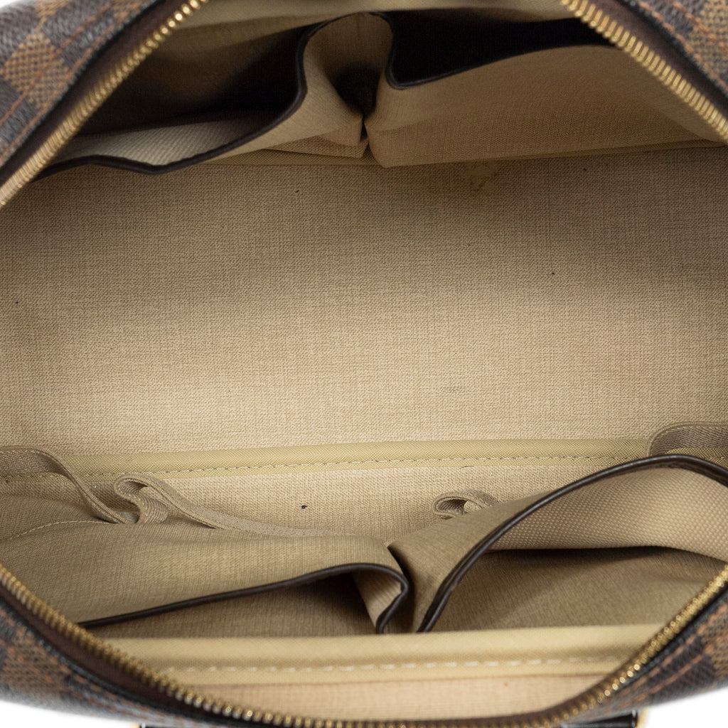 Handbag Deauville Brown Damier Ebene