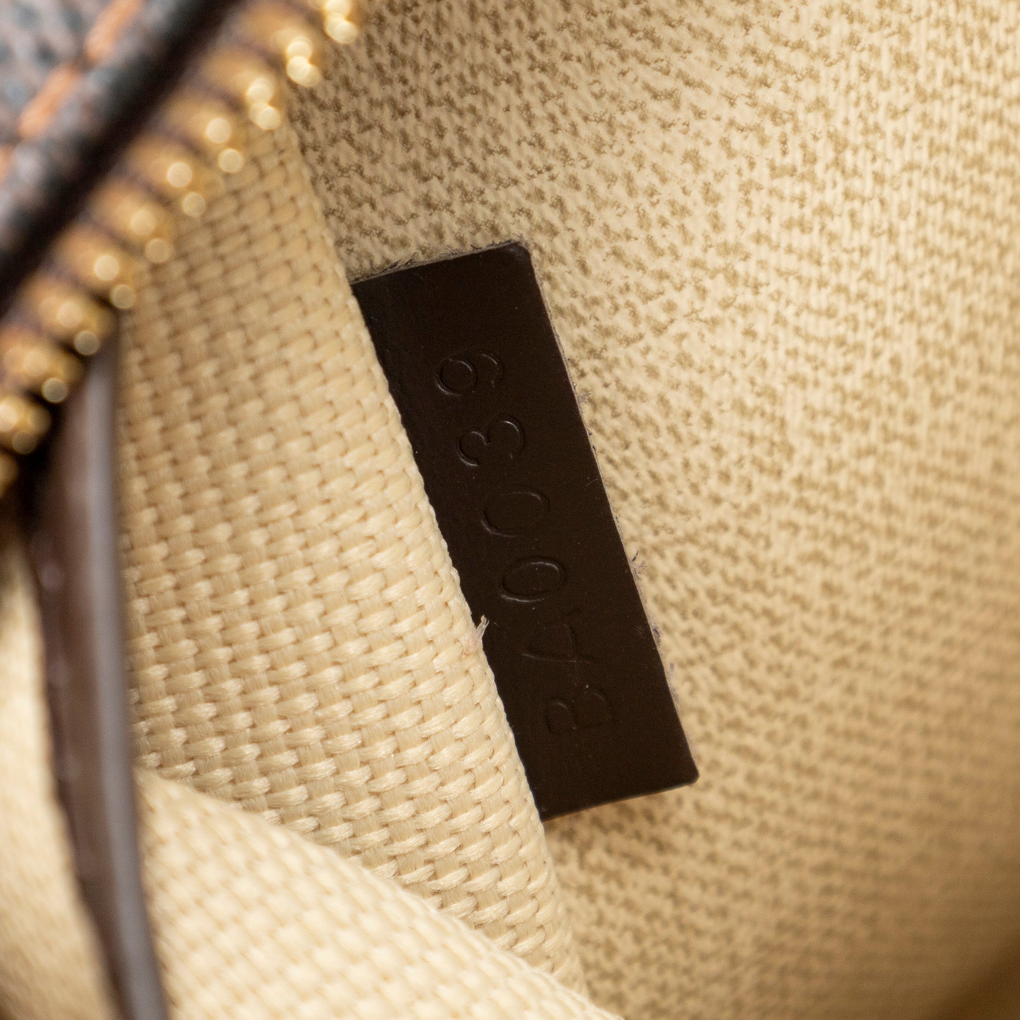 Handbag Deauville Brown Damier Ebene