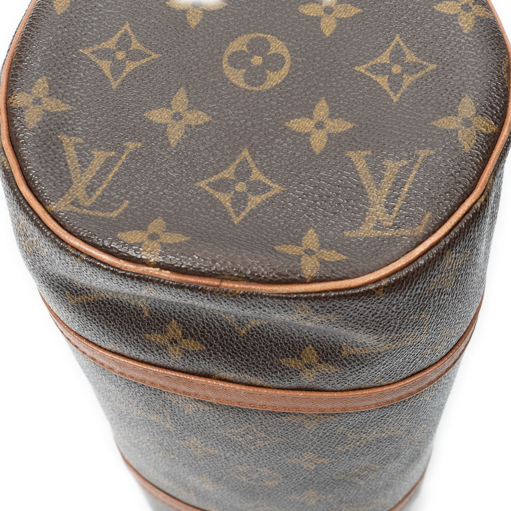 Handbag Papillon 30 Brown Monogram Canvas