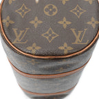 Handbag Papillon 30 Brown Monogram Canvas