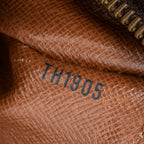 Handbag Papillon 30 Brown Monogram Canvas