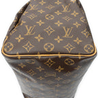 Handbag Speedy 35 Brown Monogram Canvas