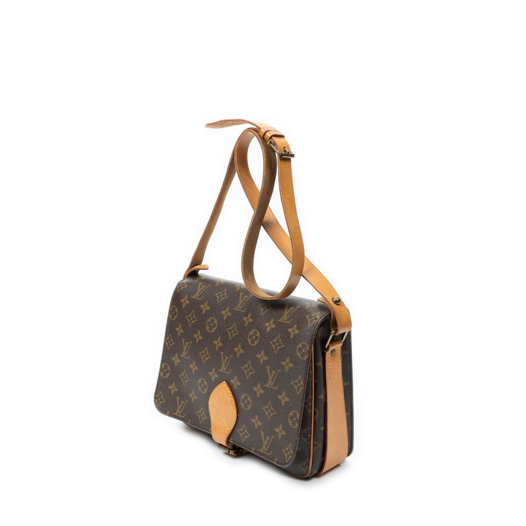 Shoulder Bag Cartouchiere GM Brown Monogram Canvas