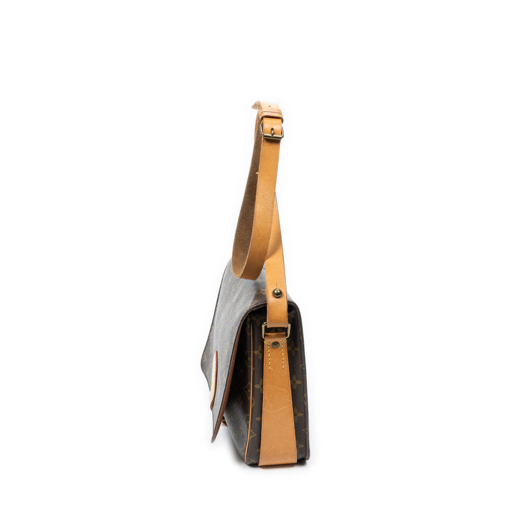 Shoulder Bag Cartouchiere GM Brown Monogram Canvas