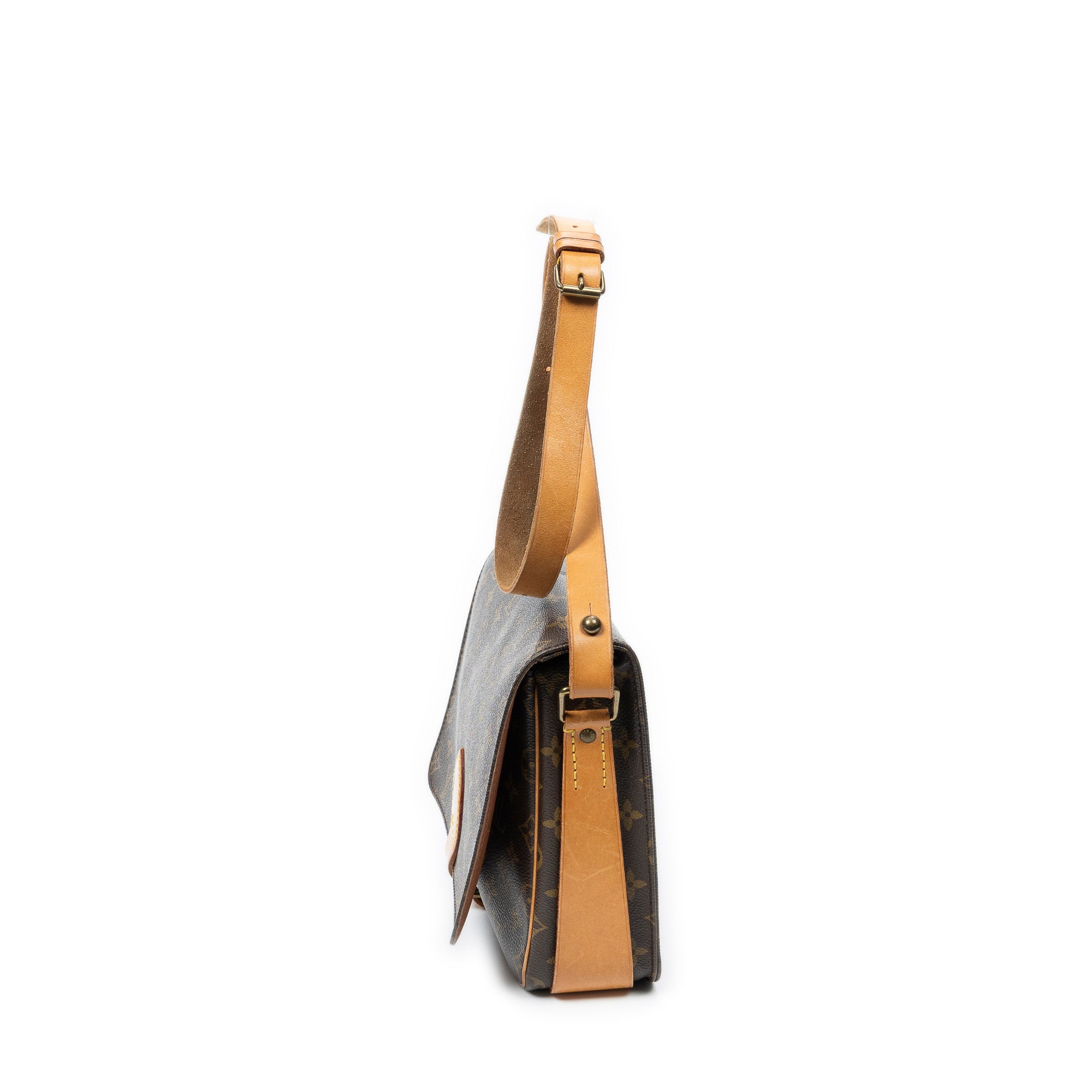 Shoulder Bag Cartouchiere GM Brown Monogram Canvas