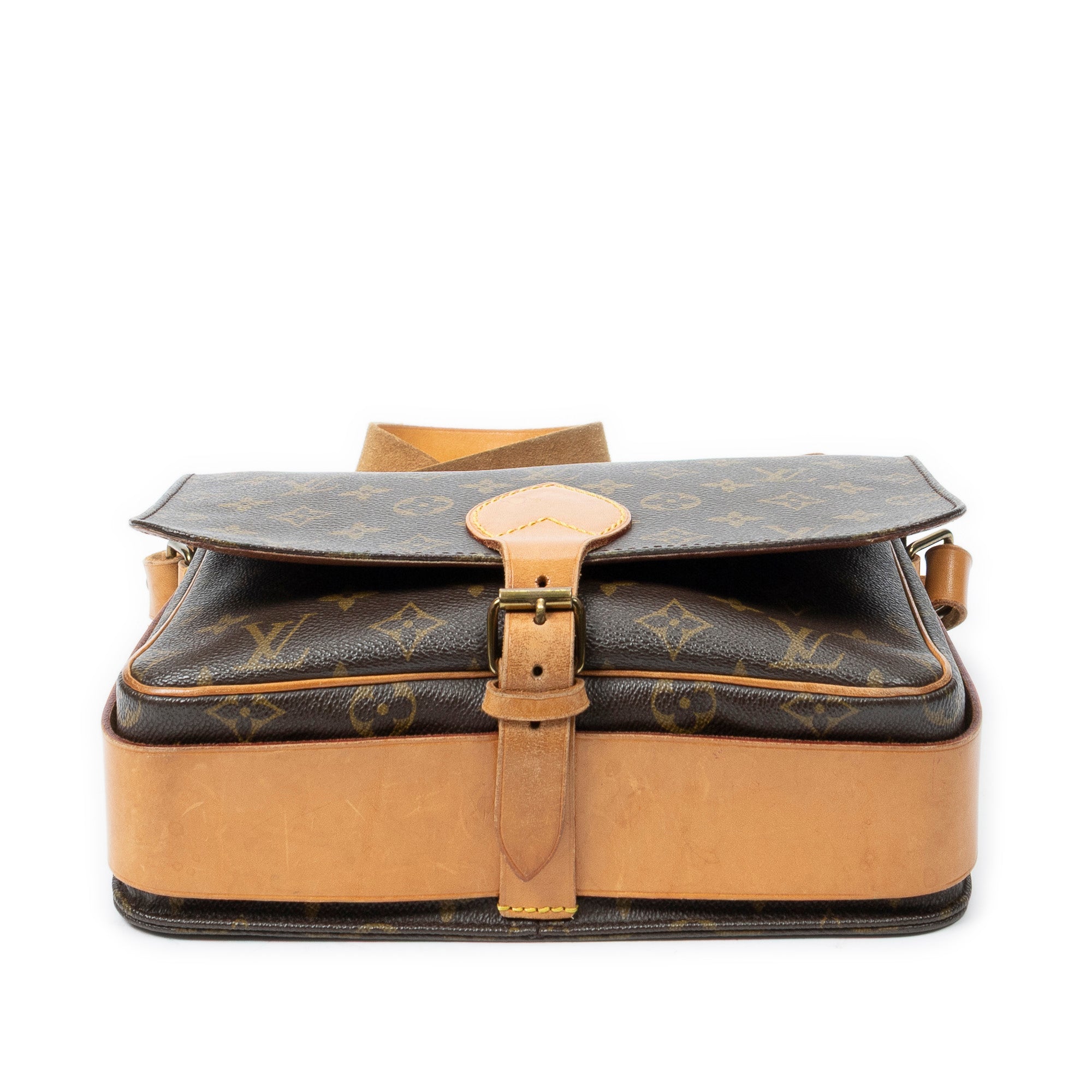 Shoulder Bag Cartouchiere GM Brown Monogram Canvas