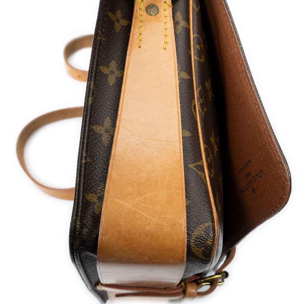 Shoulder Bag Cartouchiere GM Brown Monogram Canvas