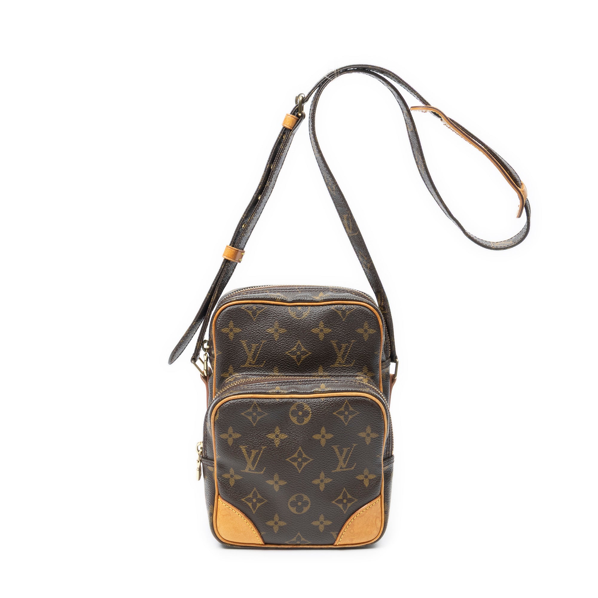 Shoulder Bag Amazone PM Brown Monogram Canvas