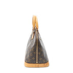 Handbag Alma PM Brown Monogram Canvas