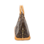 Handbag Alma PM Brown Monogram Canvas