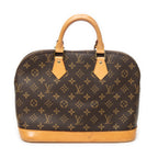 Handbag Alma PM Brown Monogram Canvas