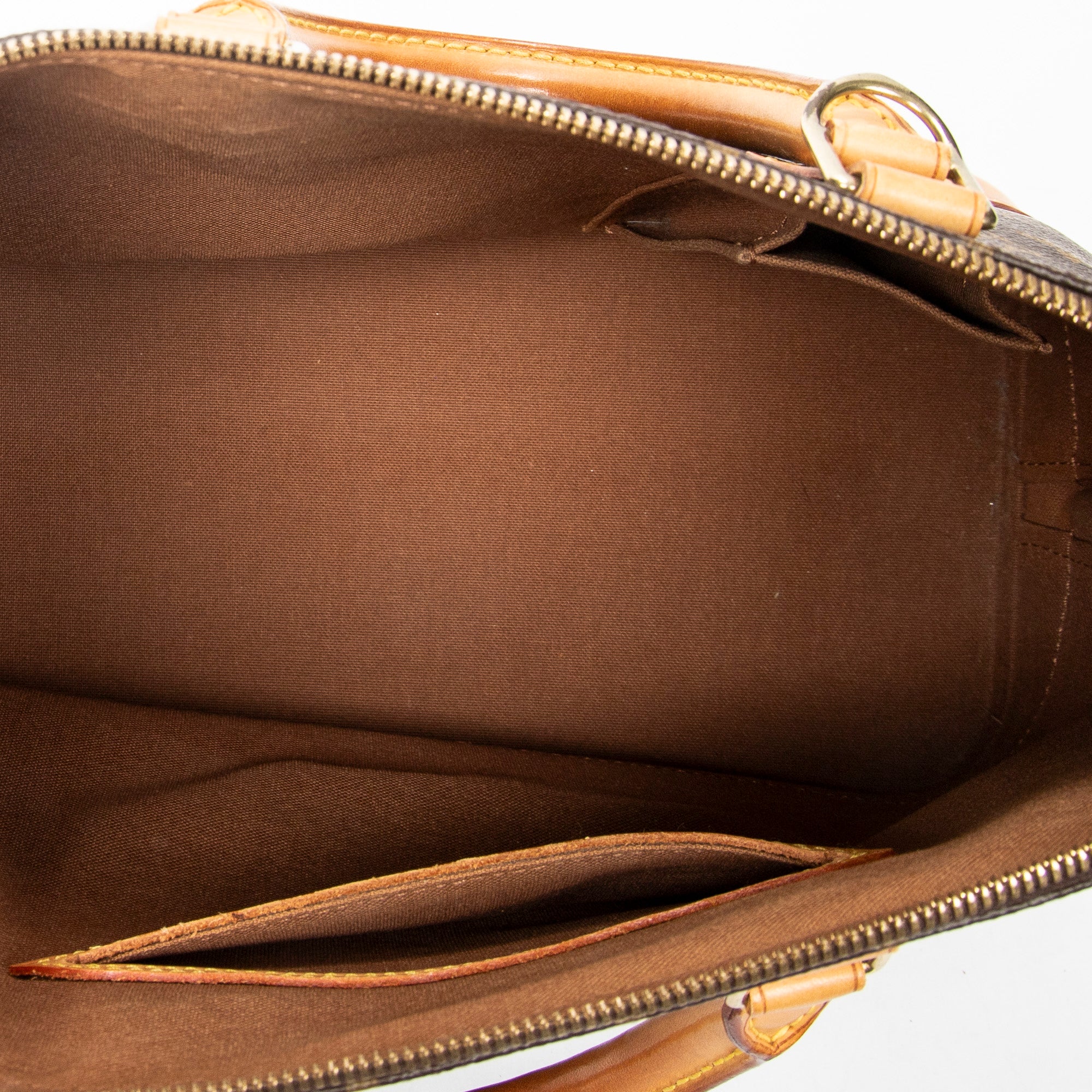 Handbag Alma PM Brown Monogram Canvas