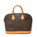 Handbag Alma PM Brown Monogram Canvas