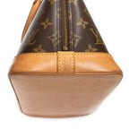 Handbag Alma PM Brown Monogram Canvas