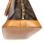 Handbag Alma PM Brown Monogram Canvas