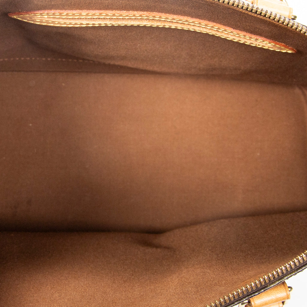 Handbag Alma PM Brown Monogram Canvas
