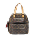 Handbag Excentri-Cite Brown Monogram Canvas