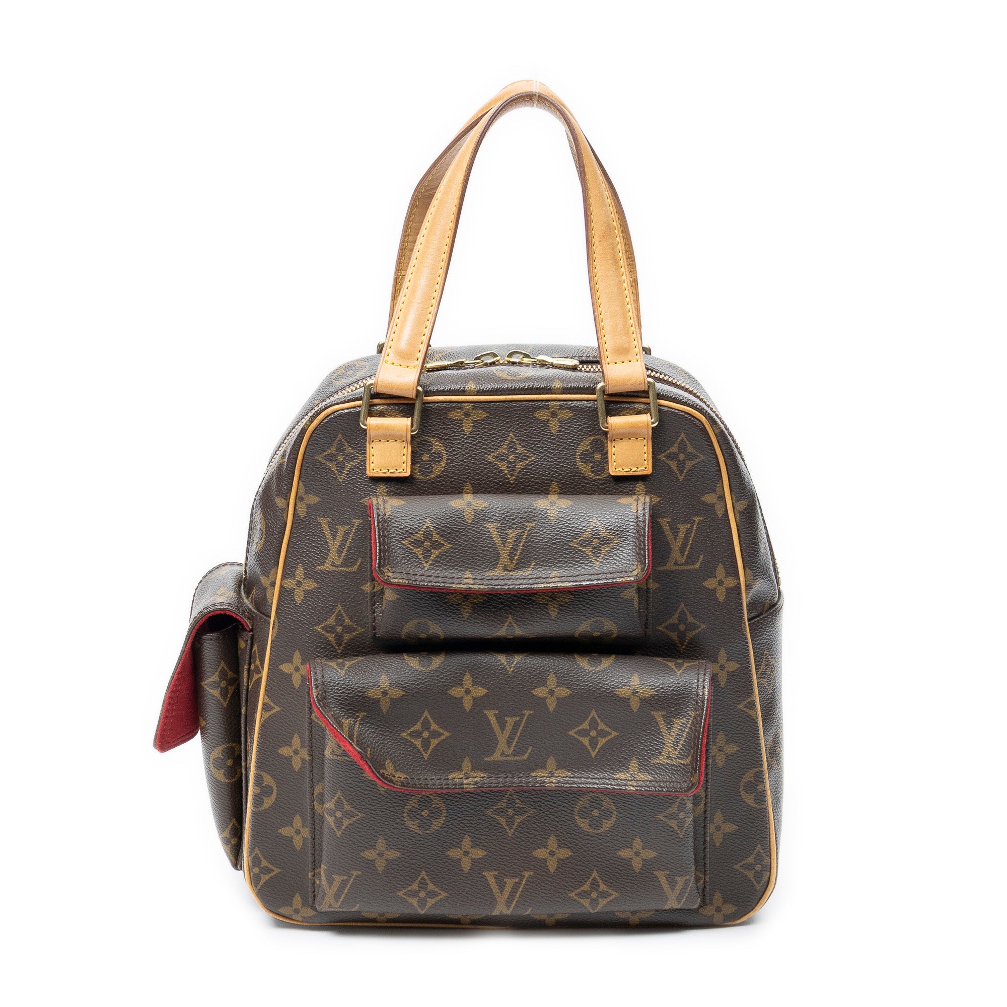 Handbag Excentri-Cite Brown Monogram Canvas