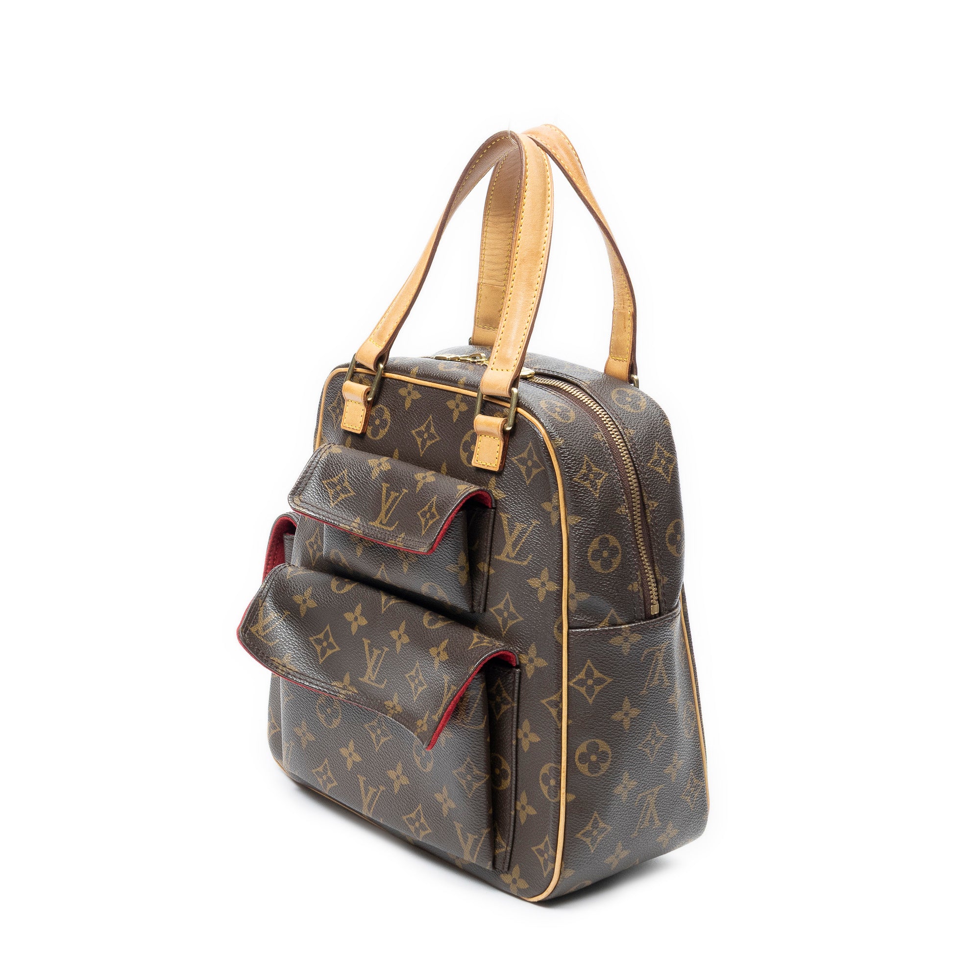 Handbag Excentri-Cite Brown Monogram Canvas