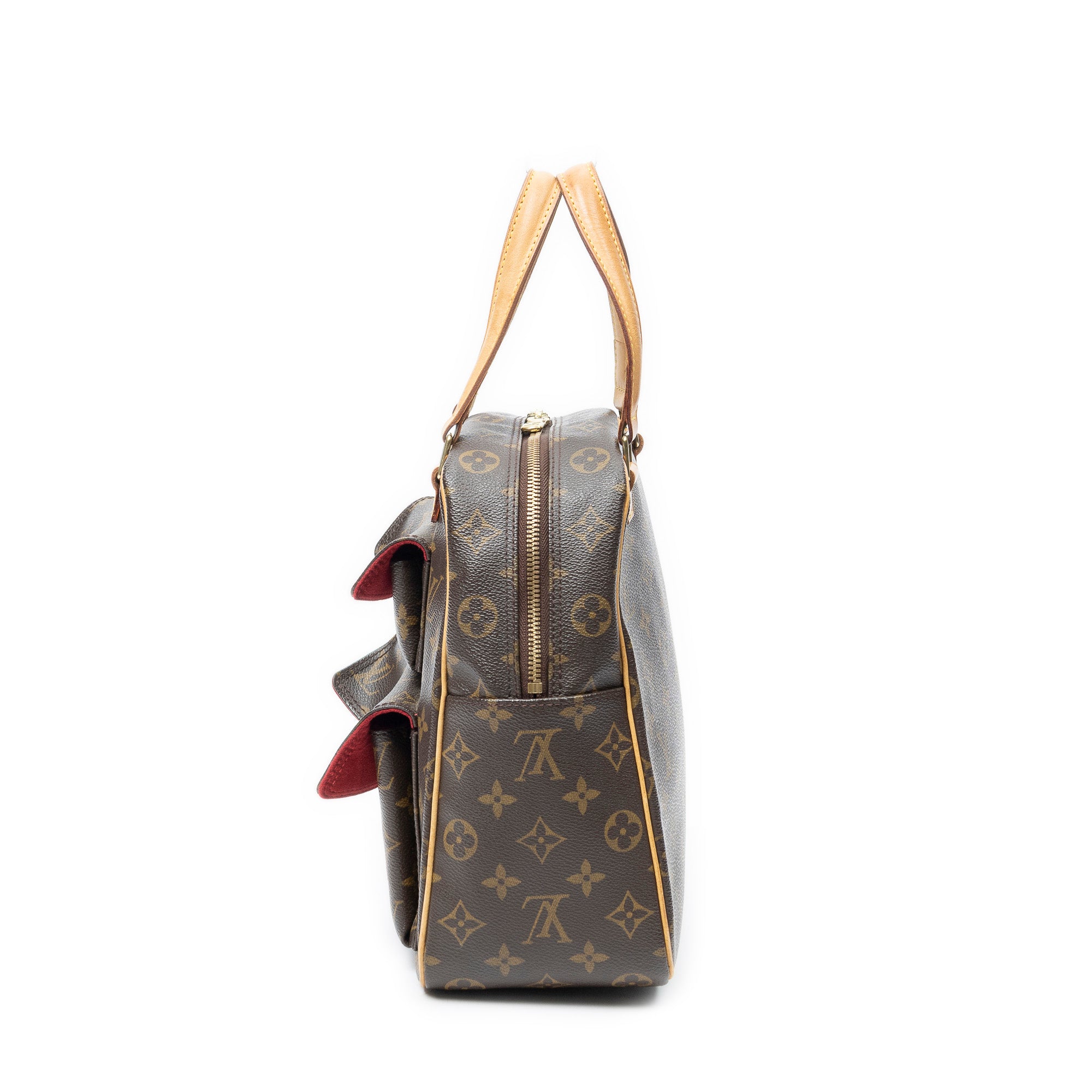 Handbag Excentri-Cite Brown Monogram Canvas