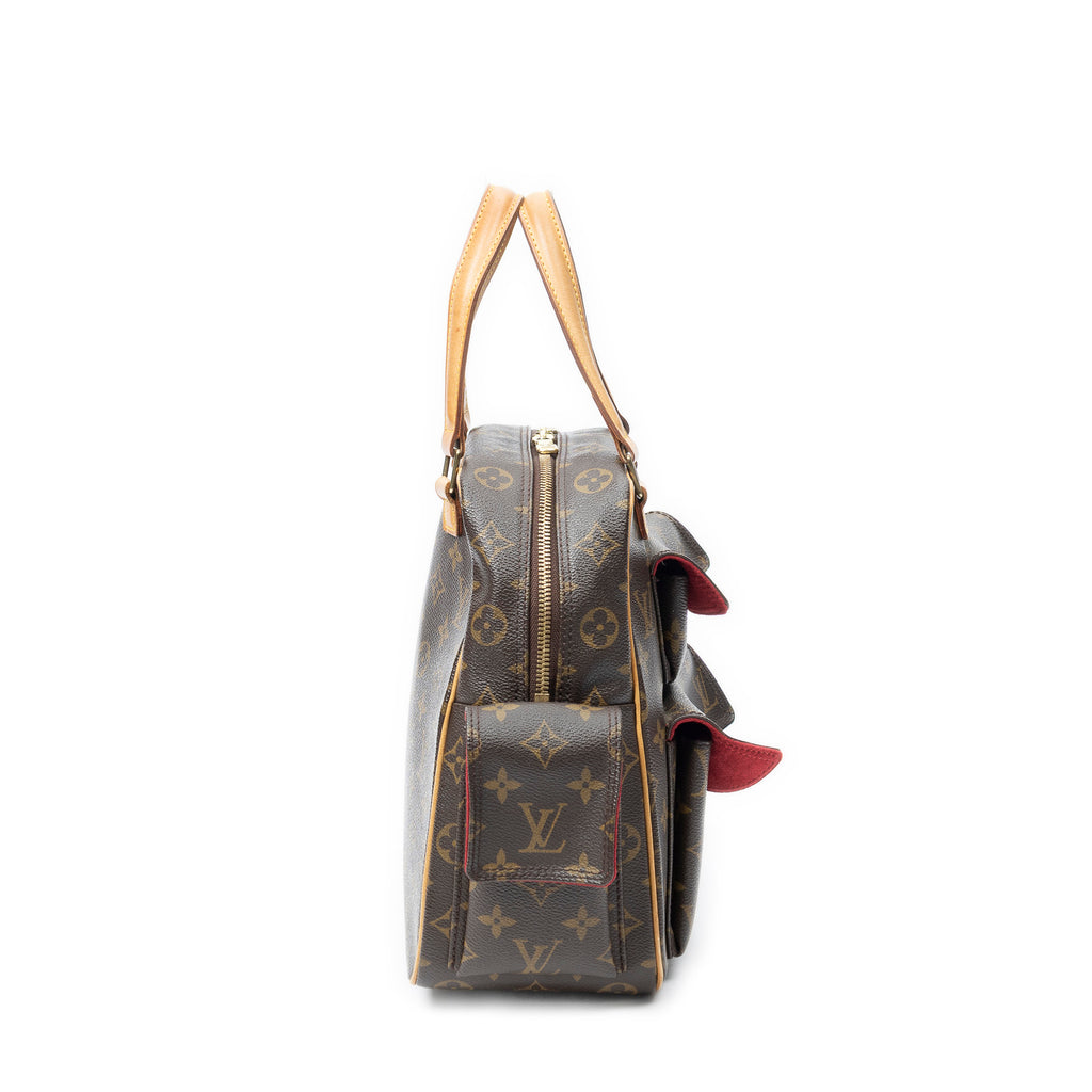 Handbag Excentri-Cite Brown Monogram Canvas