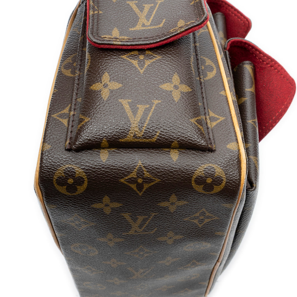 Handbag Excentri-Cite Brown Monogram Canvas