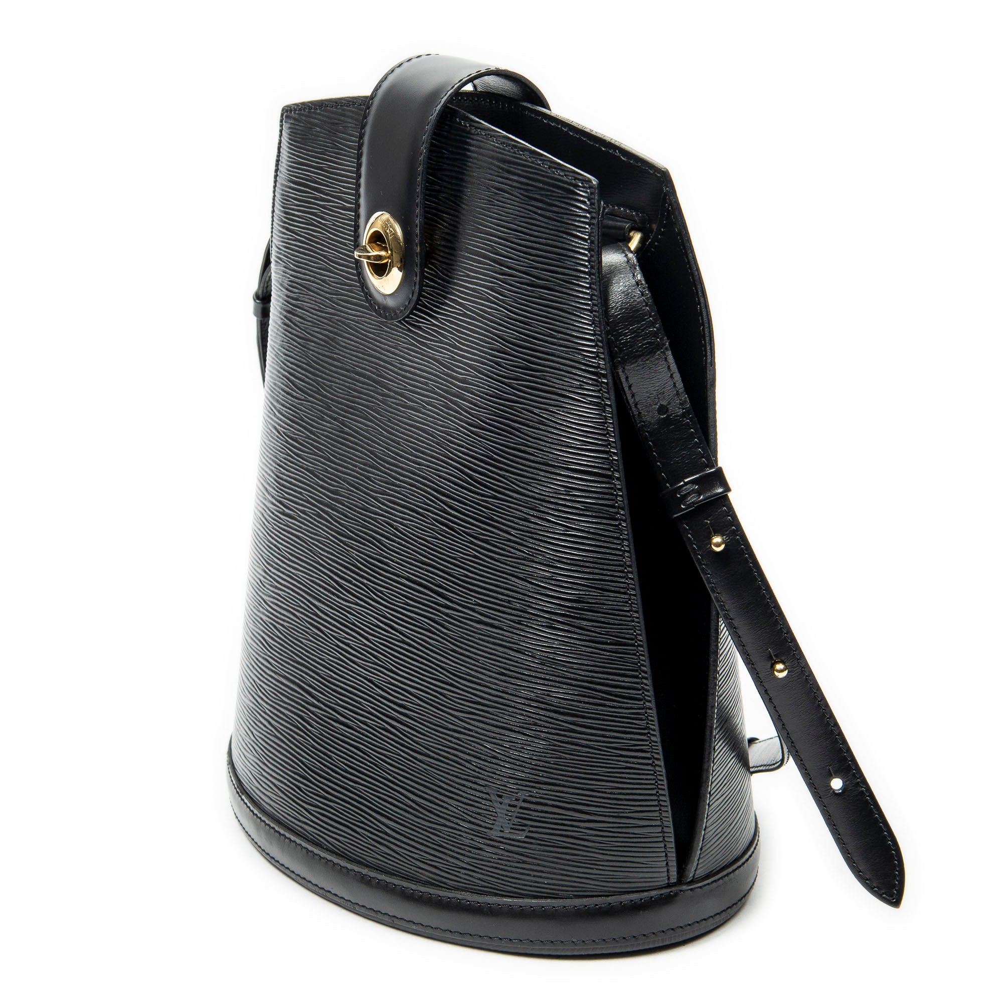 Sac à bandoulière Cluny Noir Épi