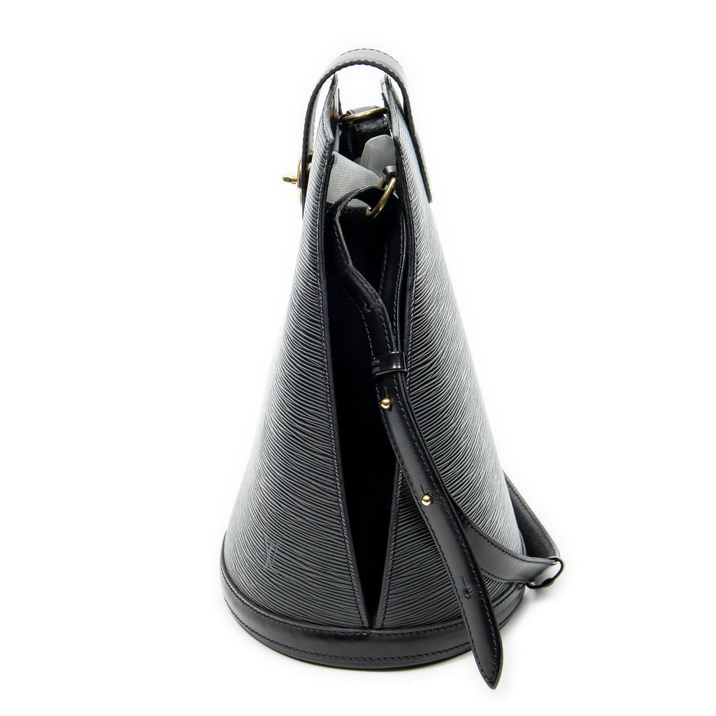 Sac à bandoulière Cluny Noir Épi