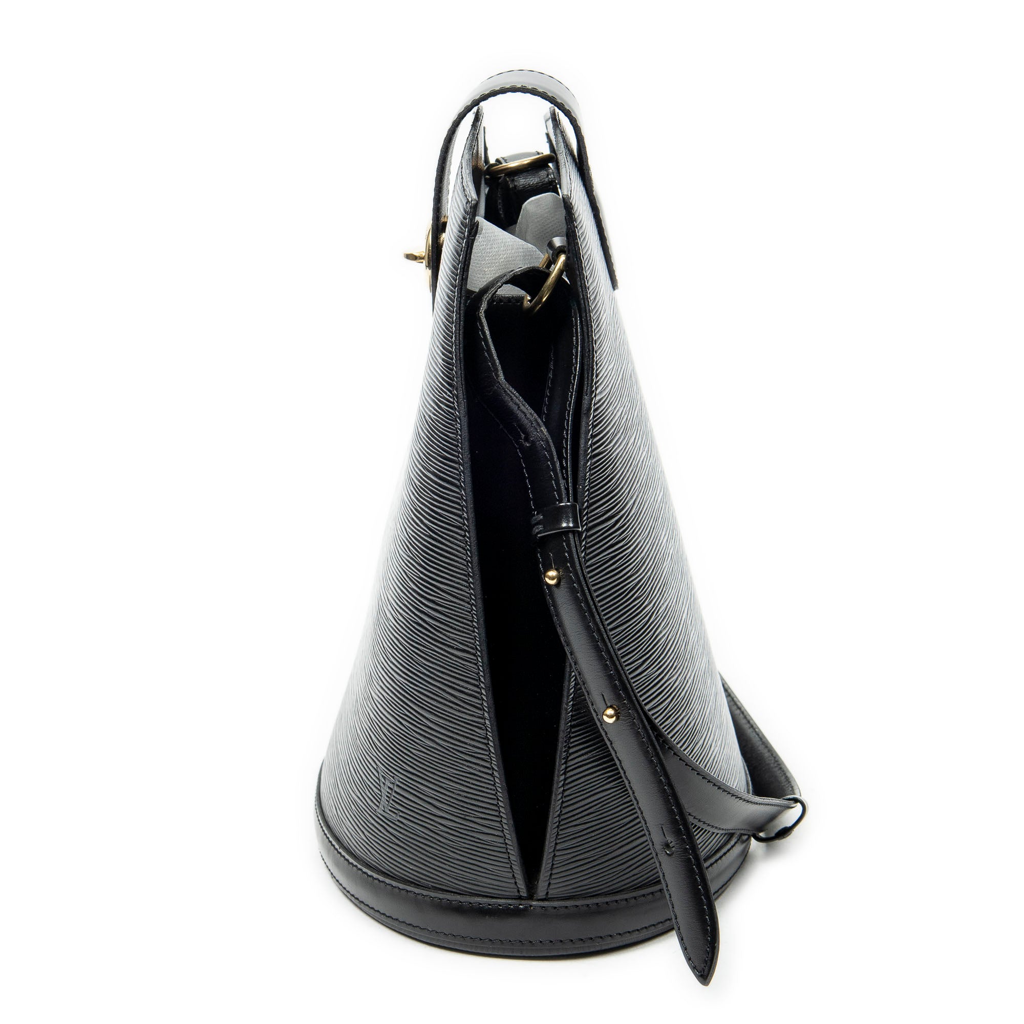 Sac à bandoulière Cluny Noir Épi