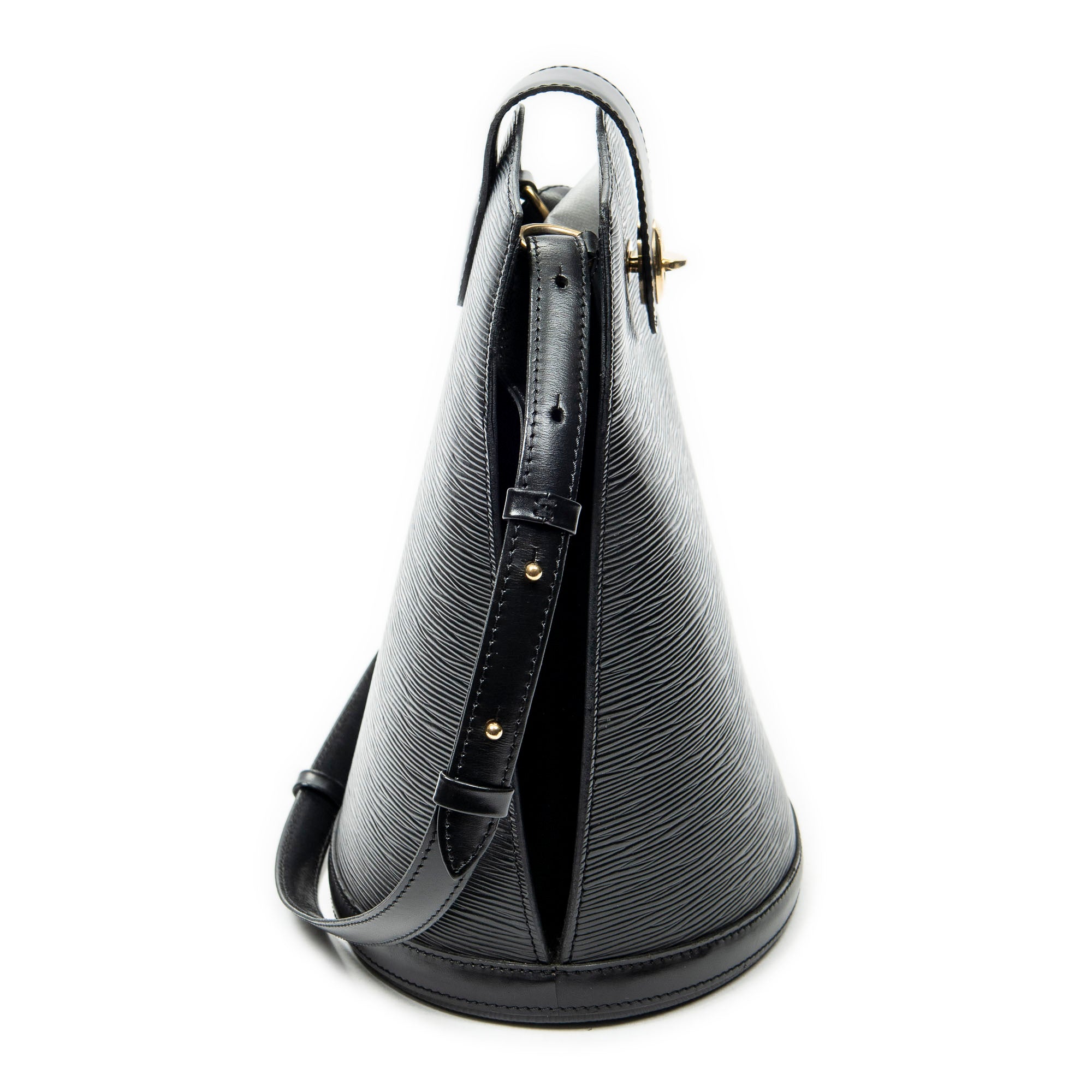 Sac à bandoulière Cluny Noir Épi