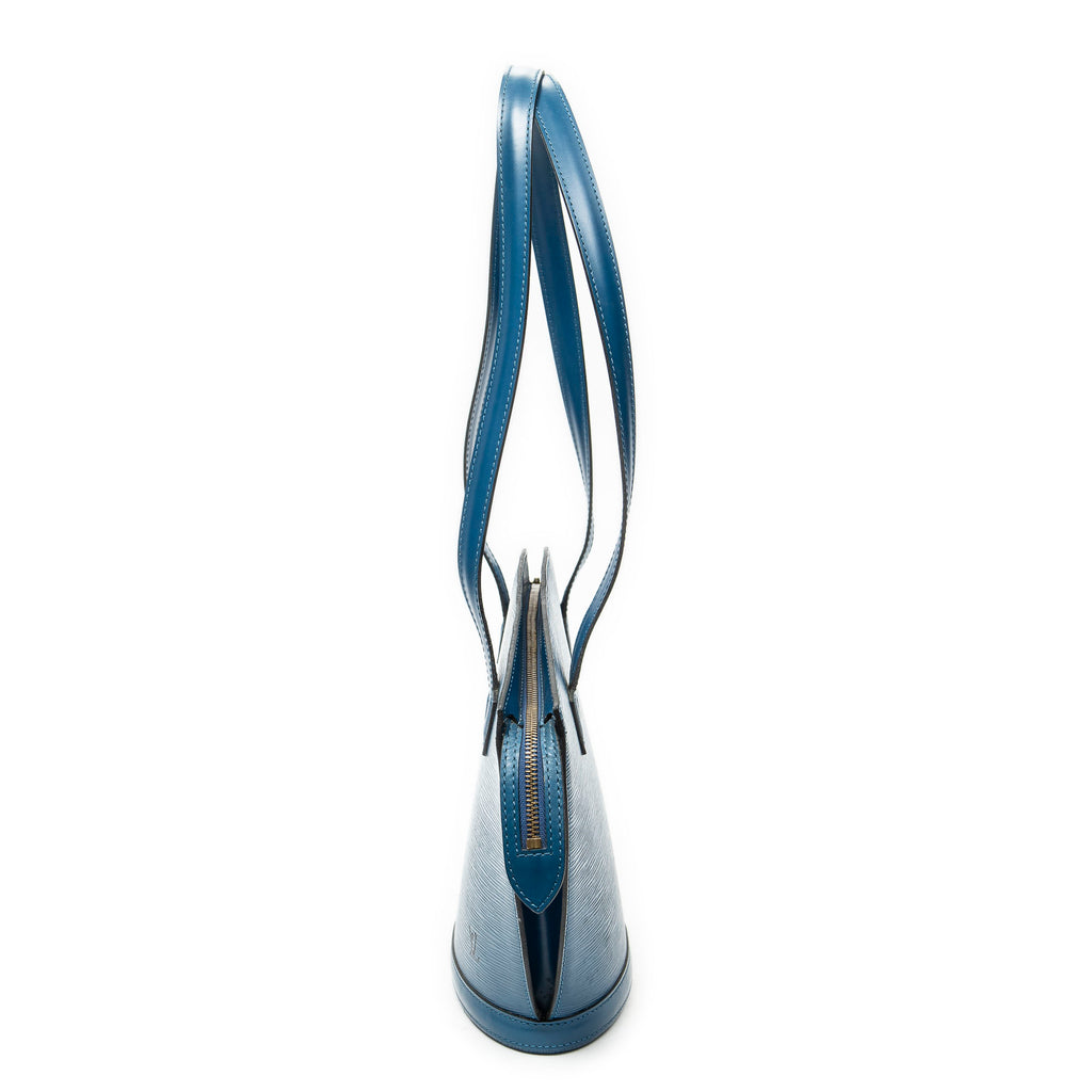 Shoulder Bag St-Jacques Long Straps PM Blue Epi