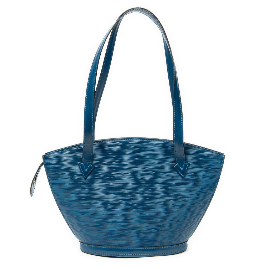 Shoulder Bag St-Jacques Long Straps PM Blue Epi