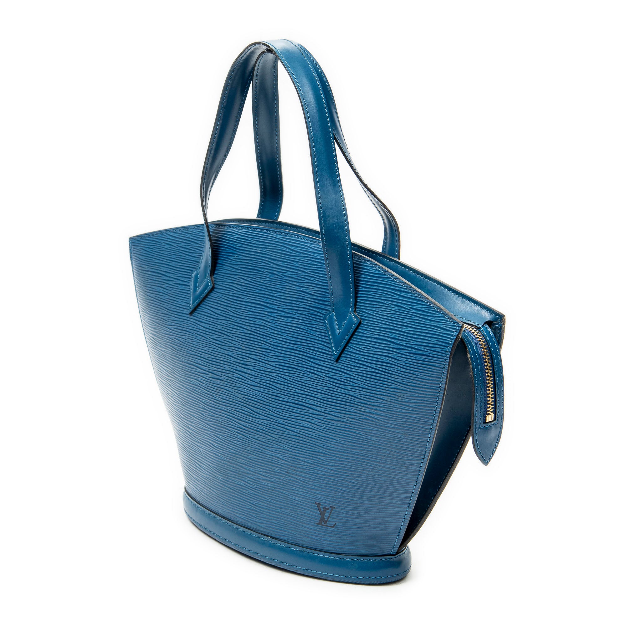 Handbag St-Jacques PM Blue Epi