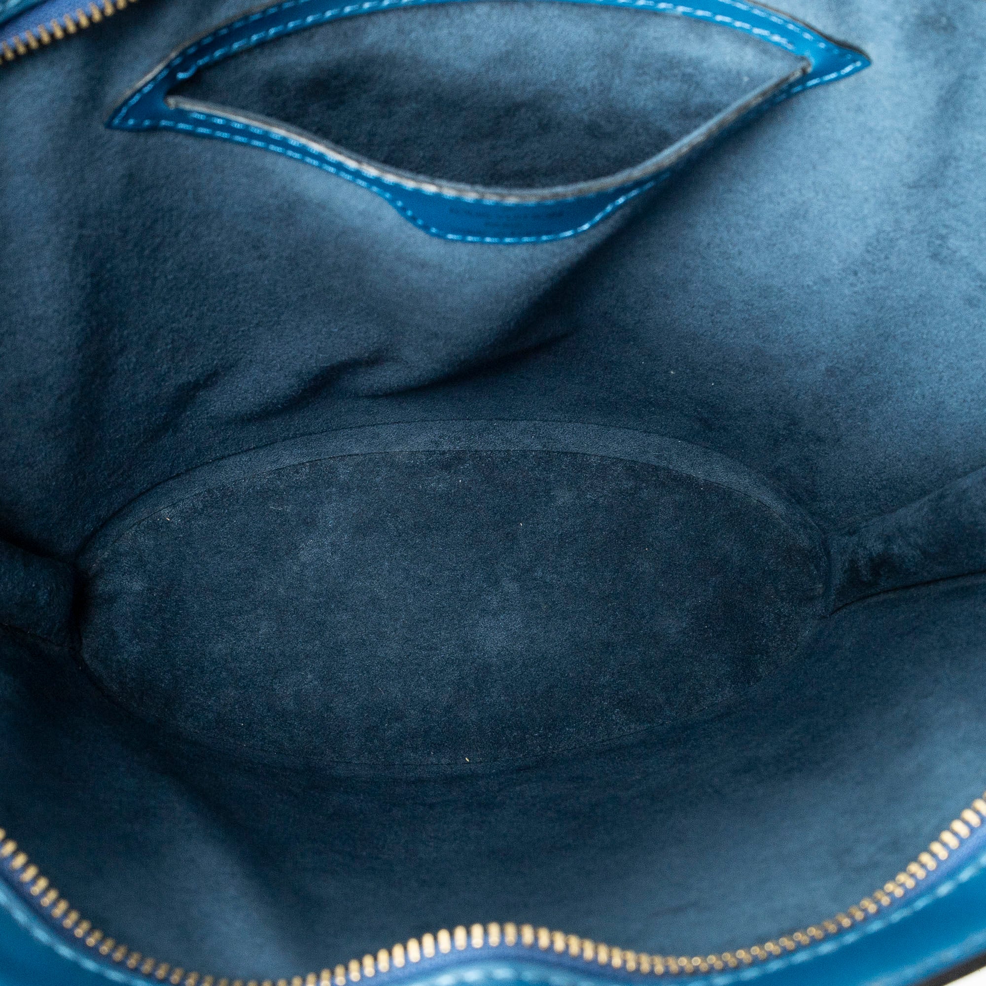 Handbag St-Jacques PM Blue Epi