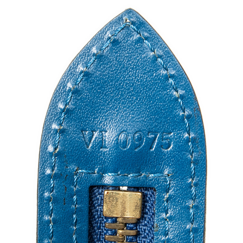 Handbag St-Jacques PM Blue Epi