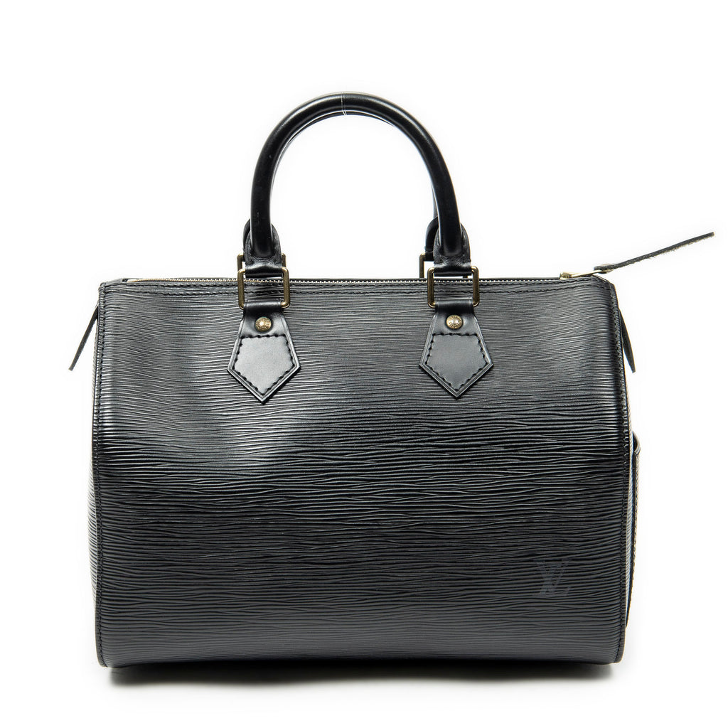 Handbag Speedy 25 Black Epi