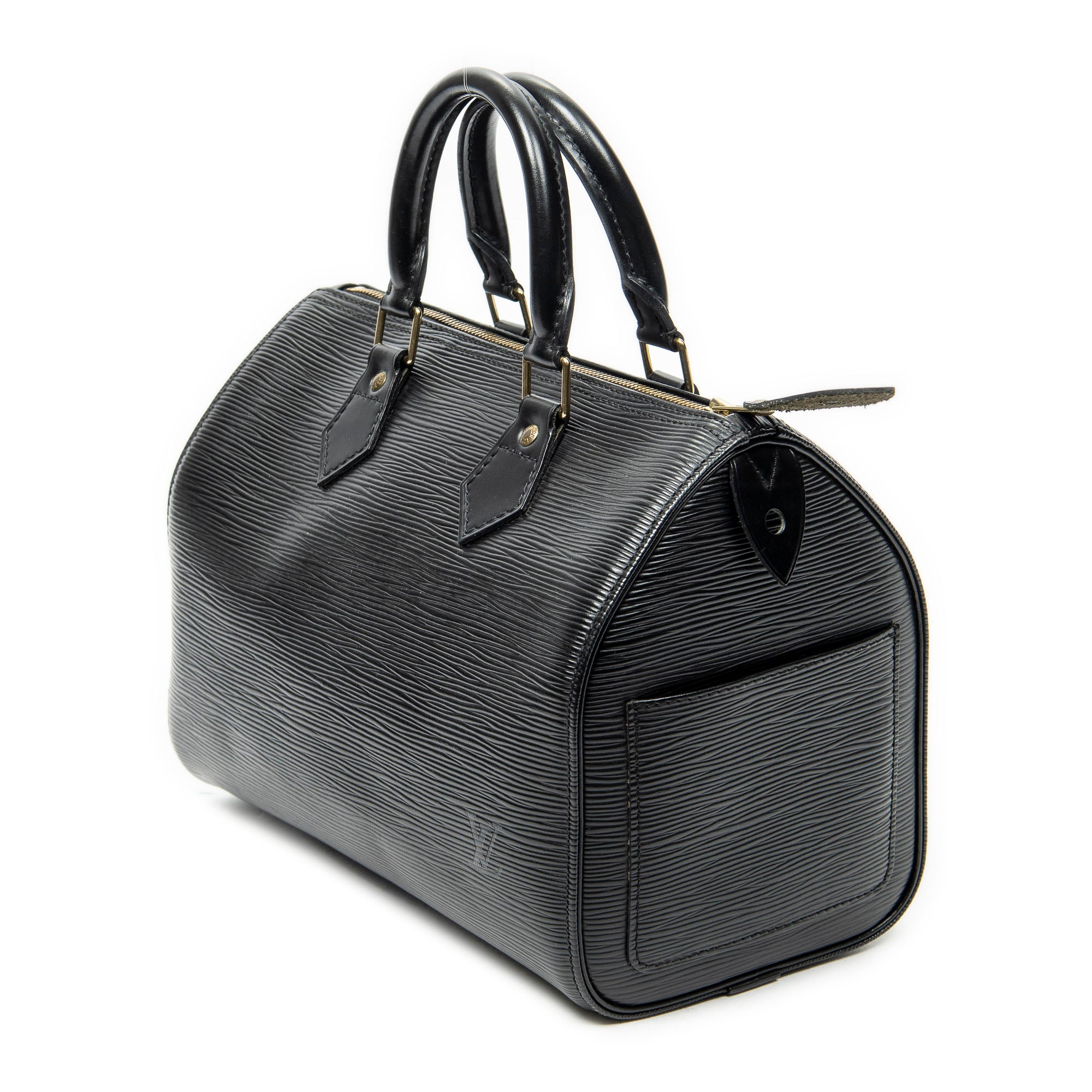 Handbag Speedy 25 Black Epi