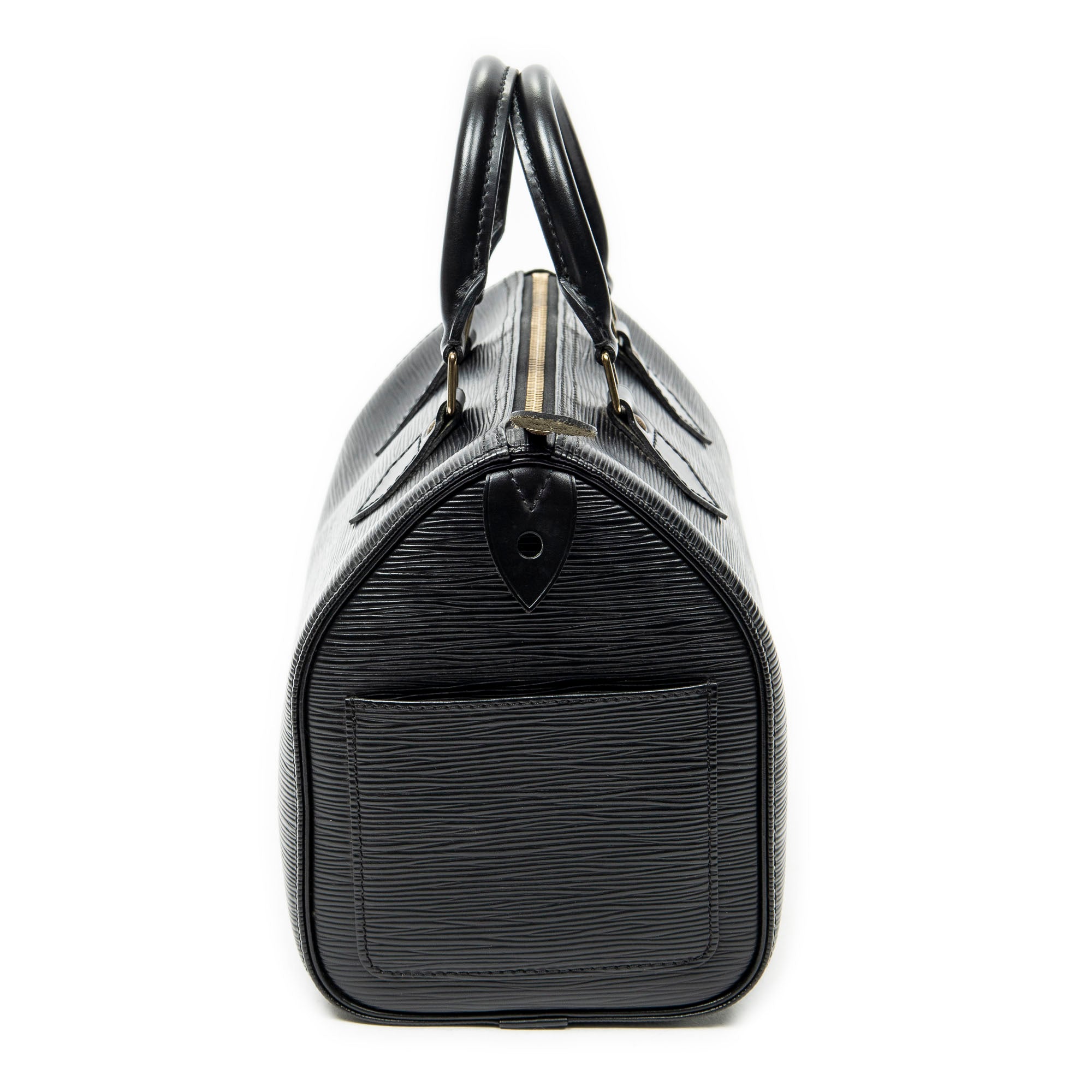 Handbag Speedy 25 Black Epi