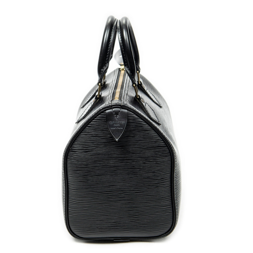 Handbag Speedy 25 Black Epi