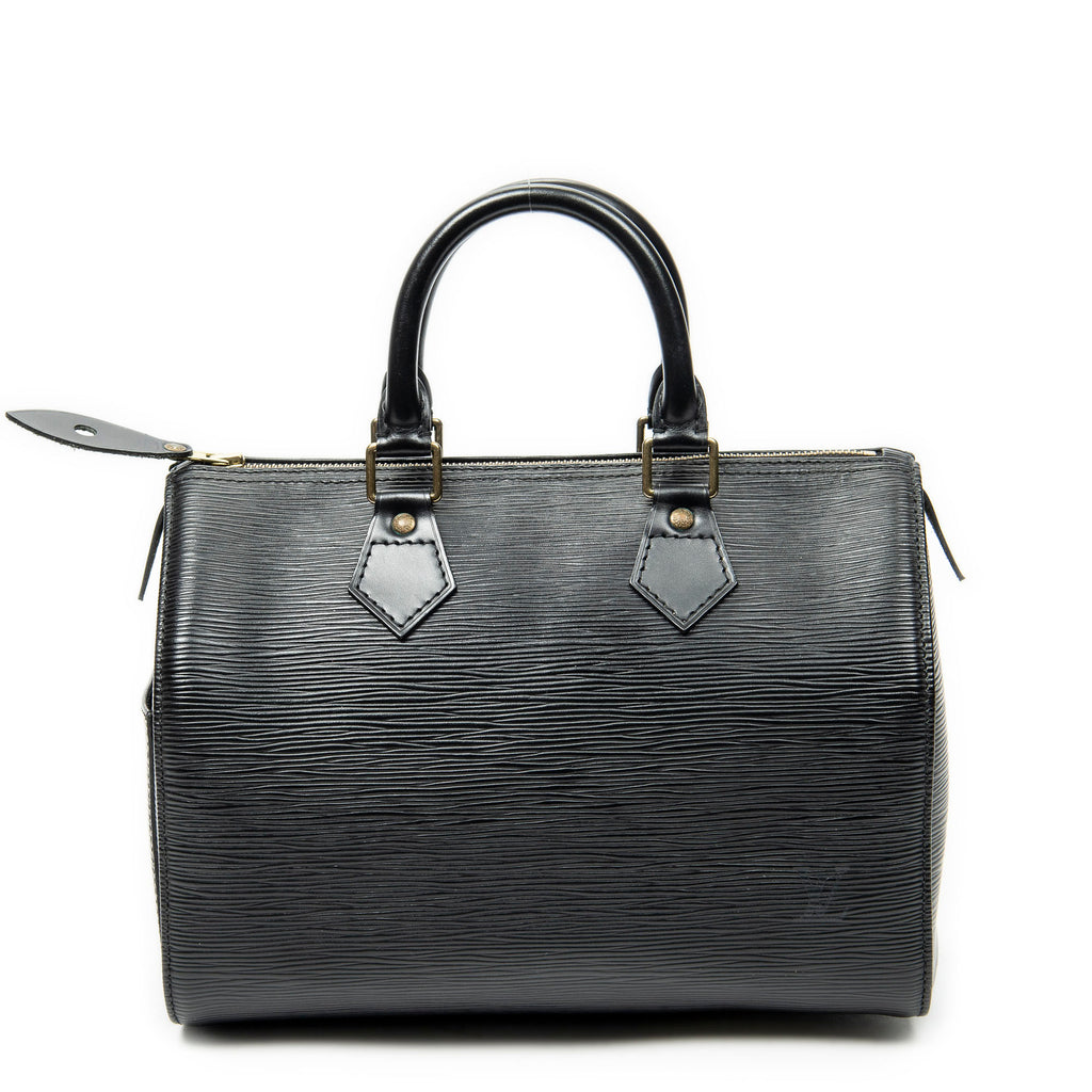 Handbag Speedy 25 Black Epi