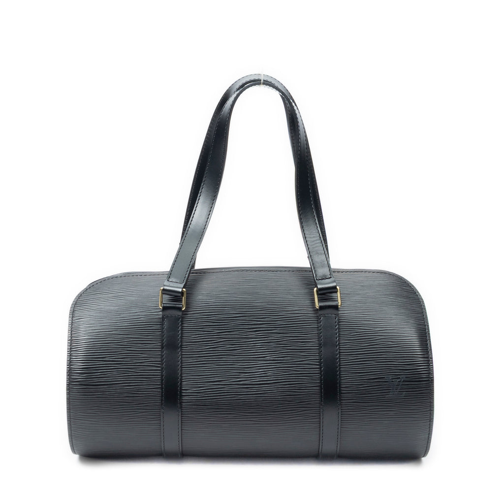 Shoulder Bag Soufflot Black Epi