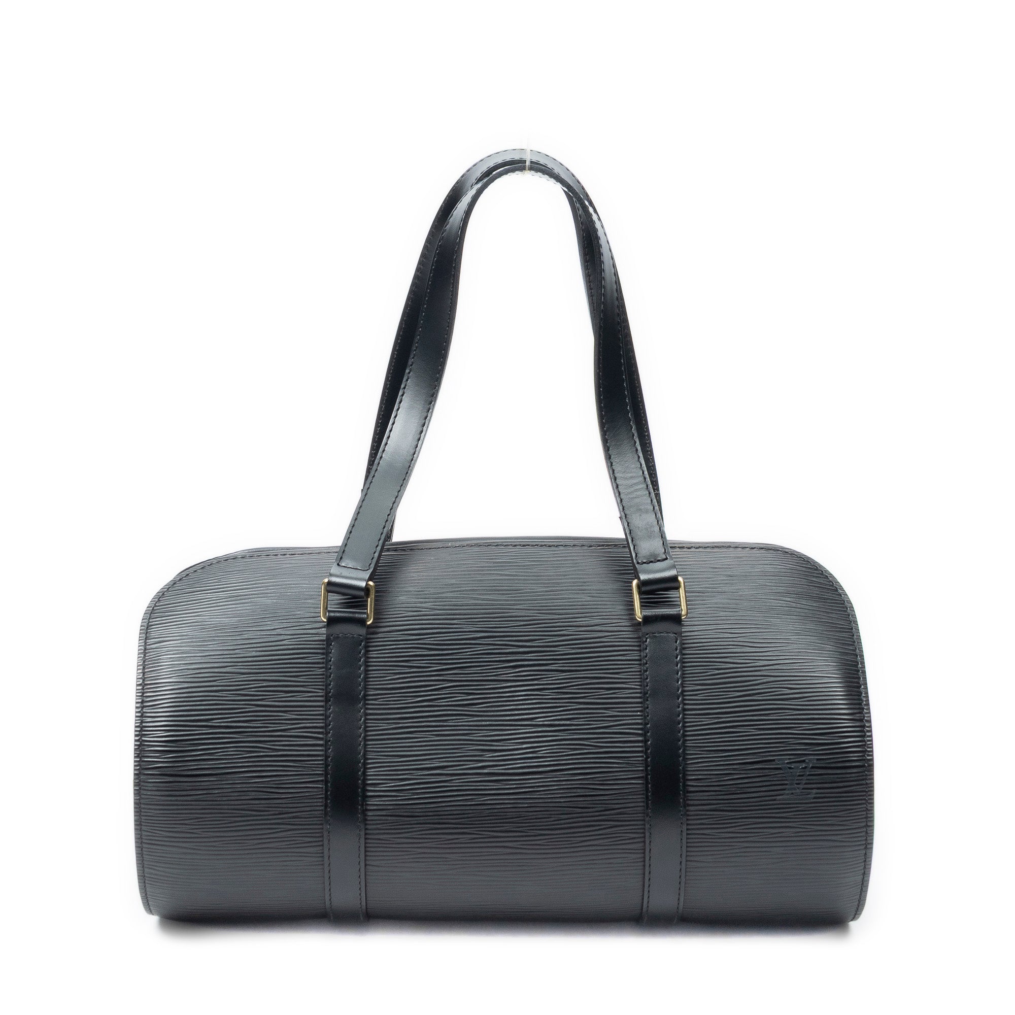 Shoulder Bag Soufflot Black Epi