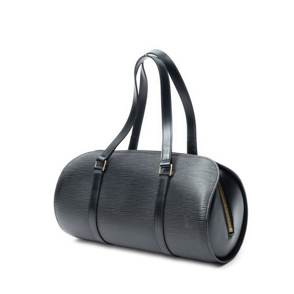 Shoulder Bag Soufflot Black Epi
