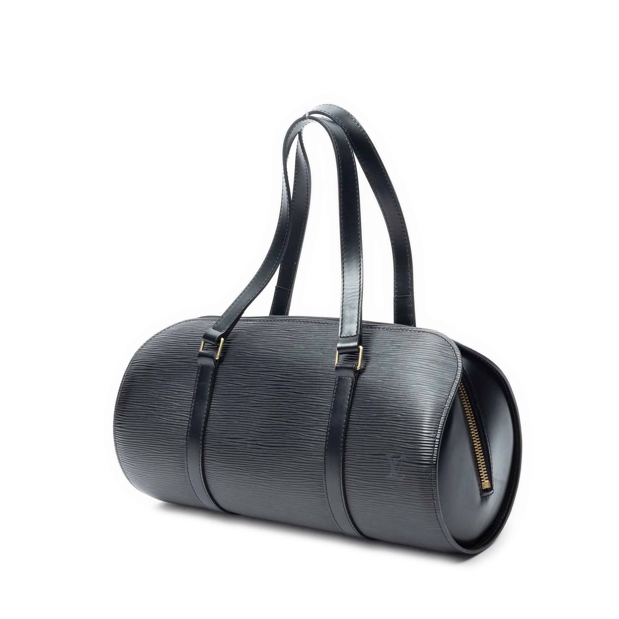 Shoulder Bag Soufflot Black Epi