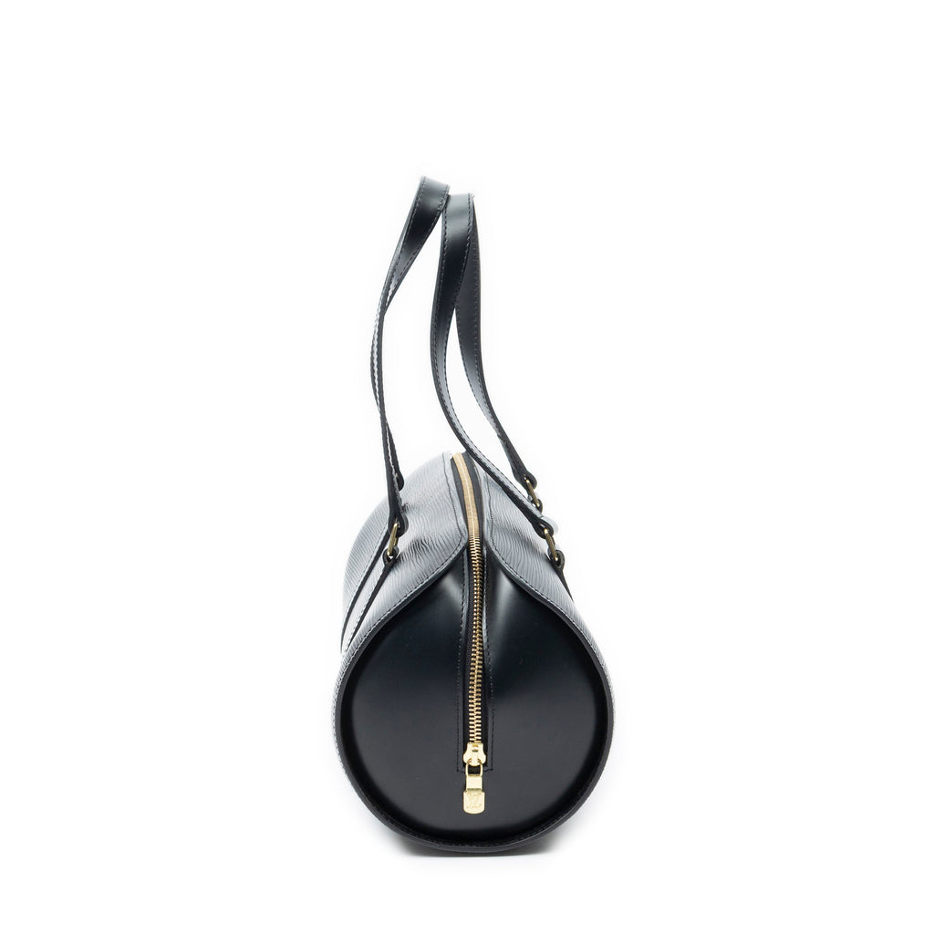 Shoulder Bag Soufflot Black Epi
