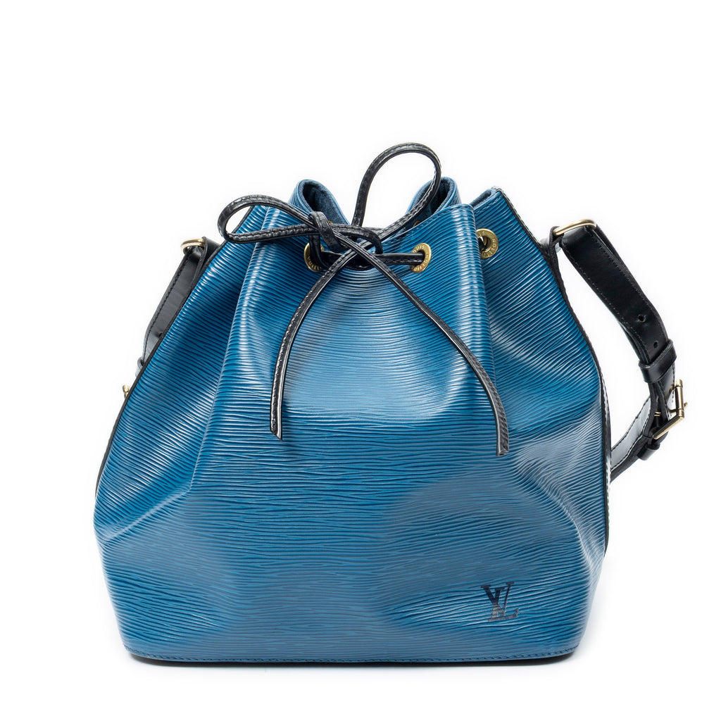 Sac Bandoulière Noé Bicolore PM Bleu Épi